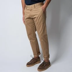 NN07 THEO COTTON STRETCH TROUSER KHAKI -jupiter shop BYXANN07 4 e42cb9f8 1bb9 442b 95bd acc8272e09f0