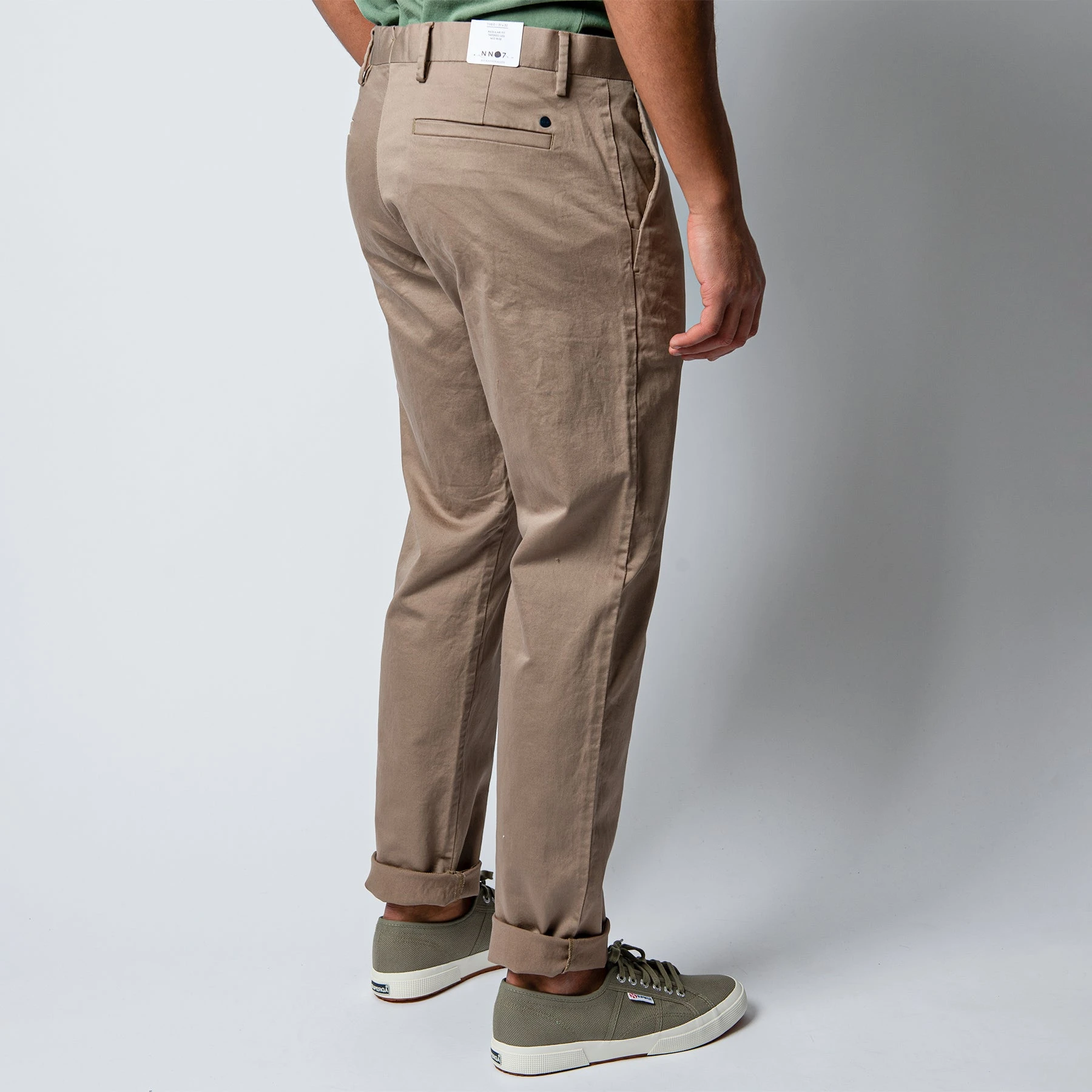 NN07 THEO COTTON STRETCH TROUSER GREIGE 6 NN07 THEO COTTON STRETCH TROUSER GREIGE - Bild 4