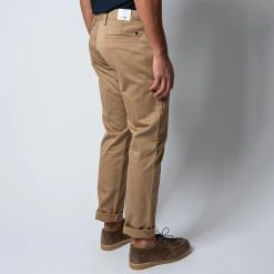 NN07 THEO COTTON STRETCH TROUSER KHAKI -jupiter shop BYXANN07 7