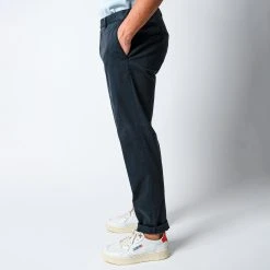 Oscar Jacobson DENZ COTTON STRETCH TROUSERS NAVY SEA BLUE -jupiter shop BYXAOSCARJACOBSON 4 5465ee10 7eb3 43ad 95a7 088732794c9a
