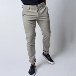 MASON'S MILANO STUCTURED TROUSERS GREY
