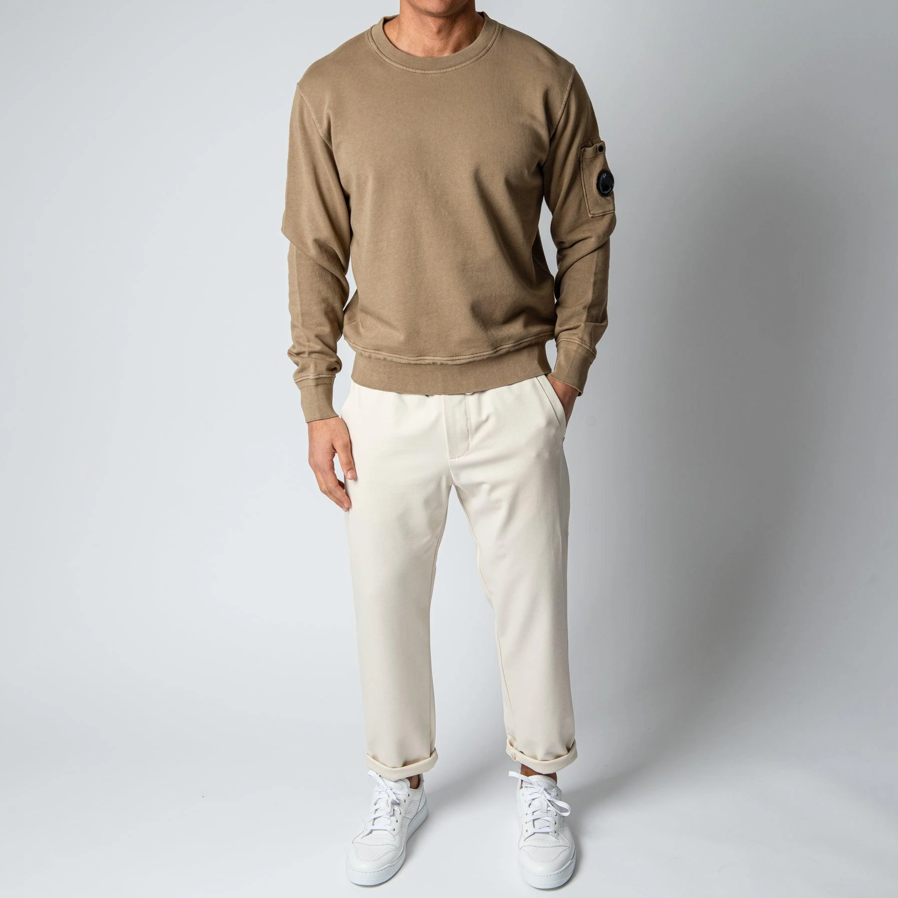 C.P. Company CREWNECK COTTON SWEATER LEAD GREY 8 C.P. Company CREWNECK COTTON SWEATER LEAD GREY - Bild 6