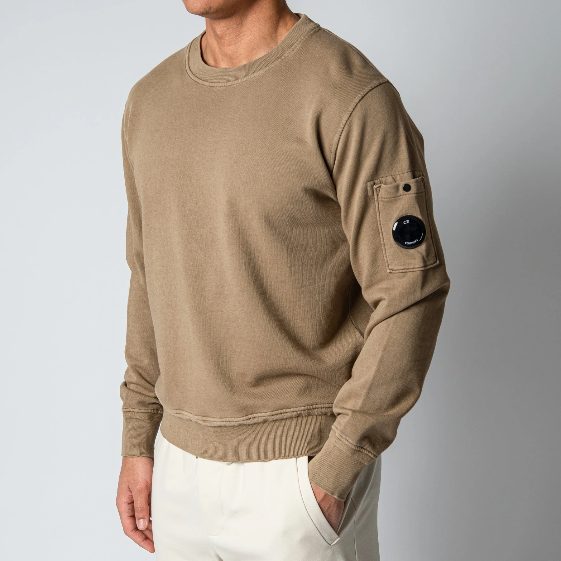 C.P. Company CREWNECK COTTON SWEATER LEAD GREY 4 C.P. Company CREWNECK COTTON SWEATER LEAD GREY - Bild 2