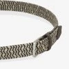 GAVAZZENI WOVEN LEATHER AND RAFIA BELT MULTI COLOR -jupiter shop CA1033981 1
