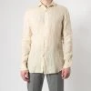 XACUS CASUAL LINEN SHIRT KHAKI -jupiter shop CASUAL LINEN SHIRT KHAKI SKJORTA XACUS Jupiter Kungsgatan Norrlandsgatan Stockholm