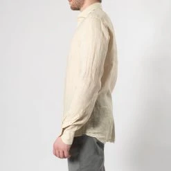 XACUS CASUAL LINEN SHIRT KHAKI -jupiter shop CASUAL LINEN SHIRT KHAKI SKJORTA XACUS Jupiter Kungsgatan Norrlandsgatan Stockholm 5