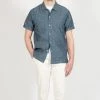 Universal Works CHAMBRAY SUMMER OVERSHIRT INDIGO -jupiter shop CHAMBRAY SUMMER OVERSHIRT INDIGO HYBRIDSKJORTA UNIVERSAL WORKS Jupiter Kungsgatan Norrlandsgatan Stockholm