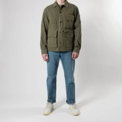 C.P. Company COTTON FIELD JACKET BURNT OLIVE -jupiter shop COTTON FIELD JACKET BURNT OLIVE JACKA CP COMPANY Jupiter Kungsgatan Norrlandsgatan Stockholm 10