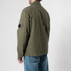 C.P. Company COTTON FIELD JACKET BURNT OLIVE -jupiter shop COTTON FIELD JACKET BURNT OLIVE JACKA CP COMPANY Jupiter Kungsgatan Norrlandsgatan Stockholm 7