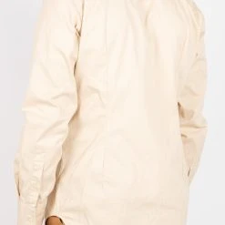Bevilacqua COTTON HEAVY TWILL SHIRT CREAM -jupiter shop COTTON HEAVY TWILL SHIRT CREAM SKJORTA BEVILACQUA Jupiter Kungsgatan Norrlandsgatan Stockholm 3