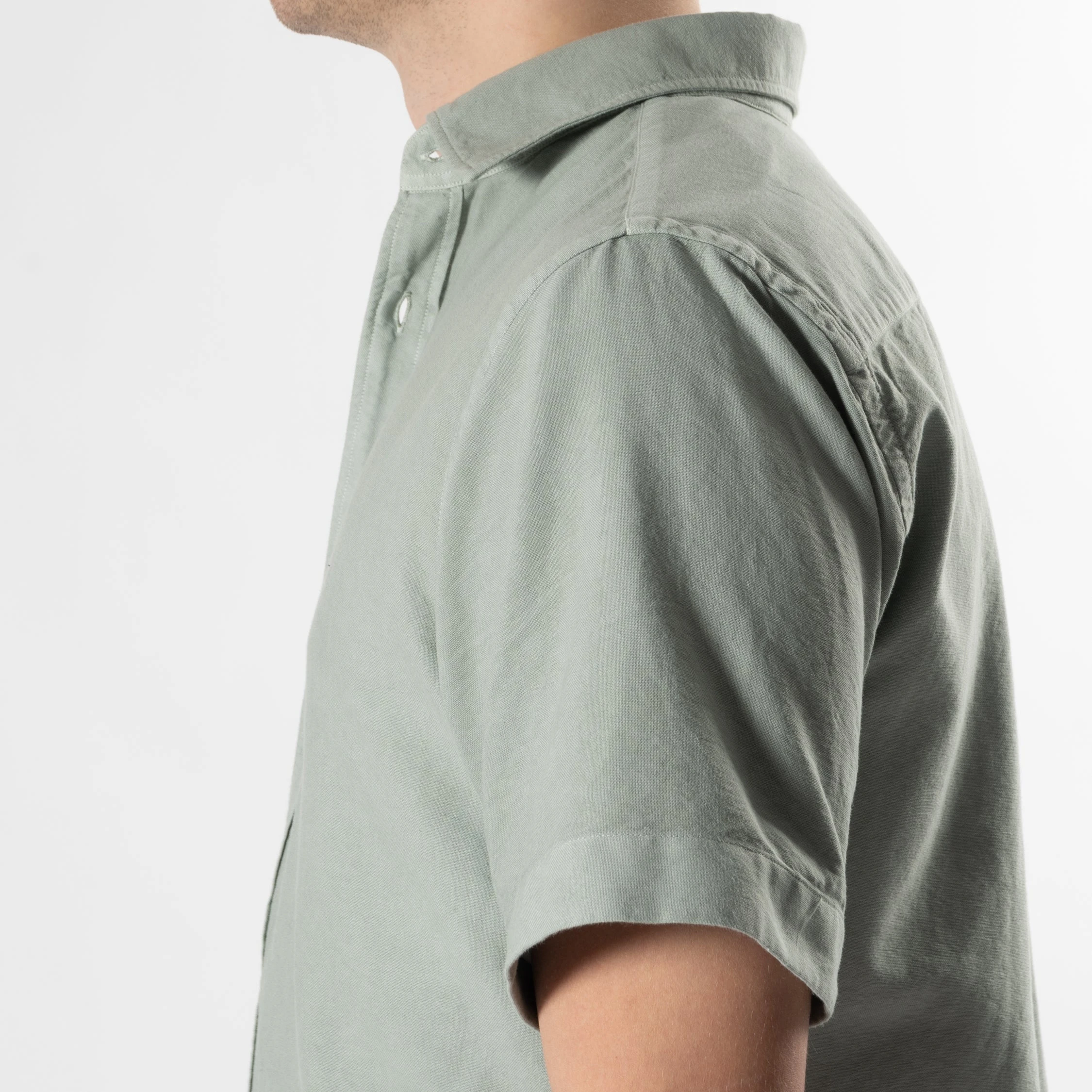 XACUS COTTON SHORT SLEEVE SHIRT GREEN 7 XACUS COTTON SHORT SLEEVE SHIRT GREEN - Bild 5