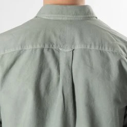 XACUS COTTON SHORT SLEEVE SHIRT GREEN 18 XACUS COTTON SHORT SLEEVE SHIRT GREEN -jupiter shop COTTON SHORT SLEEVE SHIRT GREEN SKJORTA XACUS Jupiter Kungsgatan Norrlandsgatan Stockholm 8