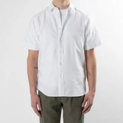 XACUS COTTON SHORT SLEEVE SHIRT WHITE