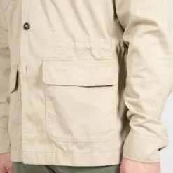 Rossi COTTON TWILL OVERSHIRT BEIGE -jupiter shop COTTON TWILL OVERSHIRT BEIGE HYBRIDSKJORTA ROSSI Jupiter Kungsgatan Norrlandsgatan Stockholm 7