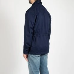 Rossi COTTON TWILL OVERSHIRT BLUE -jupiter shop COTTON TWILL OVERSHIRT BLUE HYBRIDSKJORTA ROSSI Jupiter Kungsgatan Norrlandsgatan Stockholm 6