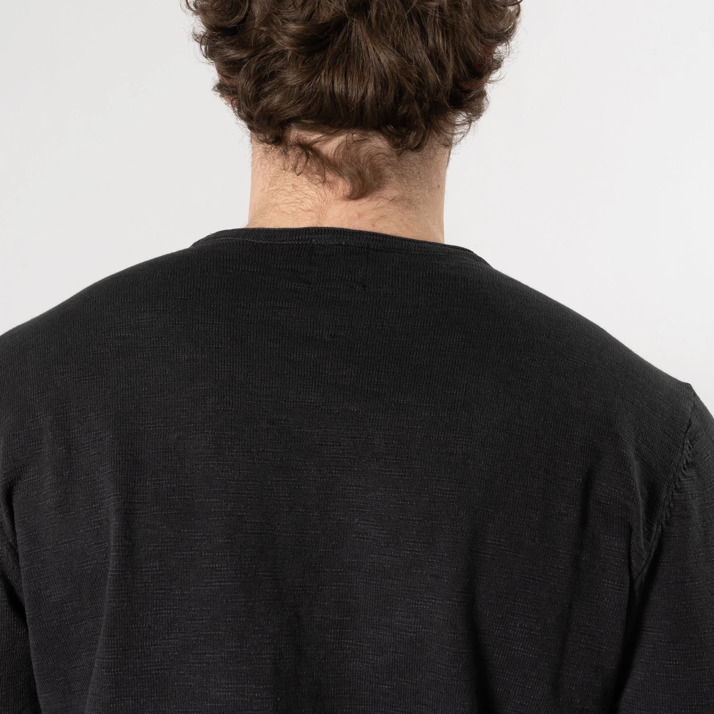 ADVERB COTTON WASHED CREWNECK DARK GREY 11 ADVERB COTTON WASHED CREWNECK DARK GREY - Bild 9