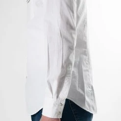 XACUS COWBOY COTTON TWILL SHIRT WHITE -jupiter shop COWBOY COTTON TWILL SHIRT WHITE SKJORTA XACUS Jupiter Kungsgatan Norrlandsgatan Stockholm 4