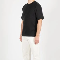 NN07 DENZEL SHORT SLEEVE JERSEY BLACK -jupiter shop DENZEL SHORT SLEEVE JERSEY BLACK TROJA NN07 Jupiter Kungsgatan Norrlandsgatan Stockholm 2