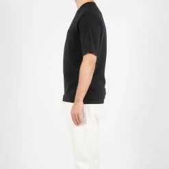 NN07 DENZEL SHORT SLEEVE JERSEY BLACK -jupiter shop DENZEL SHORT SLEEVE JERSEY BLACK TROJA NN07 Jupiter Kungsgatan Norrlandsgatan Stockholm 4