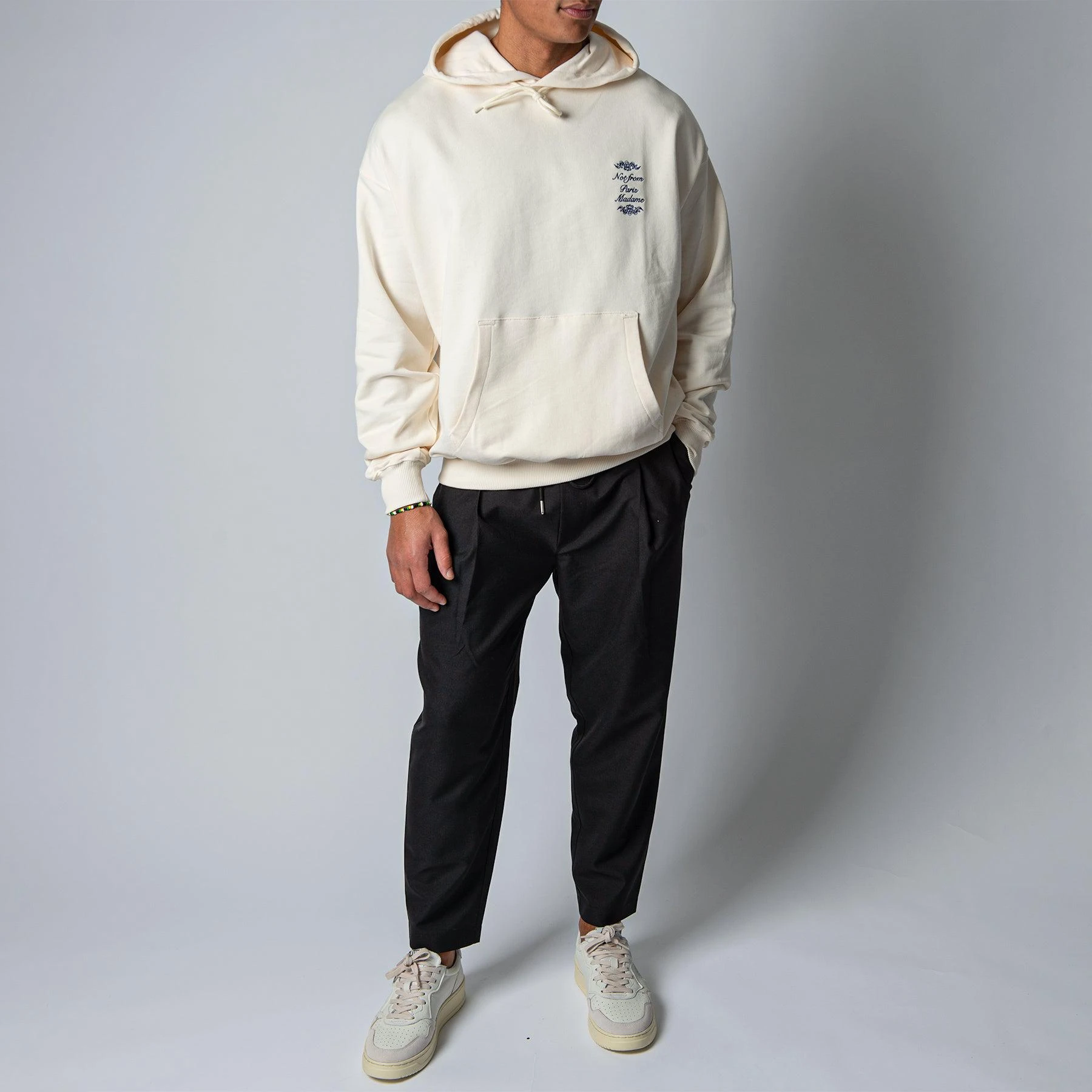 Drole De Monsieur LE HOODIE NFPM ORNEMENTS CREAM 8 Drole De Monsieur LE HOODIE NFPM ORNEMENTS CREAM - Bild 6