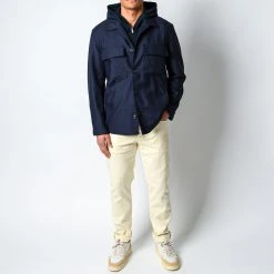 Lardini UGO LUXURY OVERSHIRT NAVY -jupiter shop DSC 3160