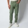 Lardini JIMMY DENIM DYED TROUSER GREEN -jupiter shop DSC 3169