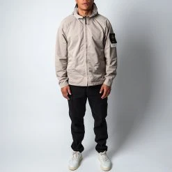 Stone Island GIUBBOTTO GARMENT DYED JACKET DOVE GREY -jupiter shop DSC 4101