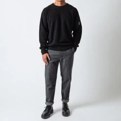 C.P. Company LAMBSWOOL CREW NECK BLACK -jupiter shop DSC 5526 1be8de35 5fff 4986 99ca c2be020c4007