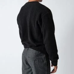 C.P. Company LAMBSWOOL CREW NECK BLACK -jupiter shop DSC 5539