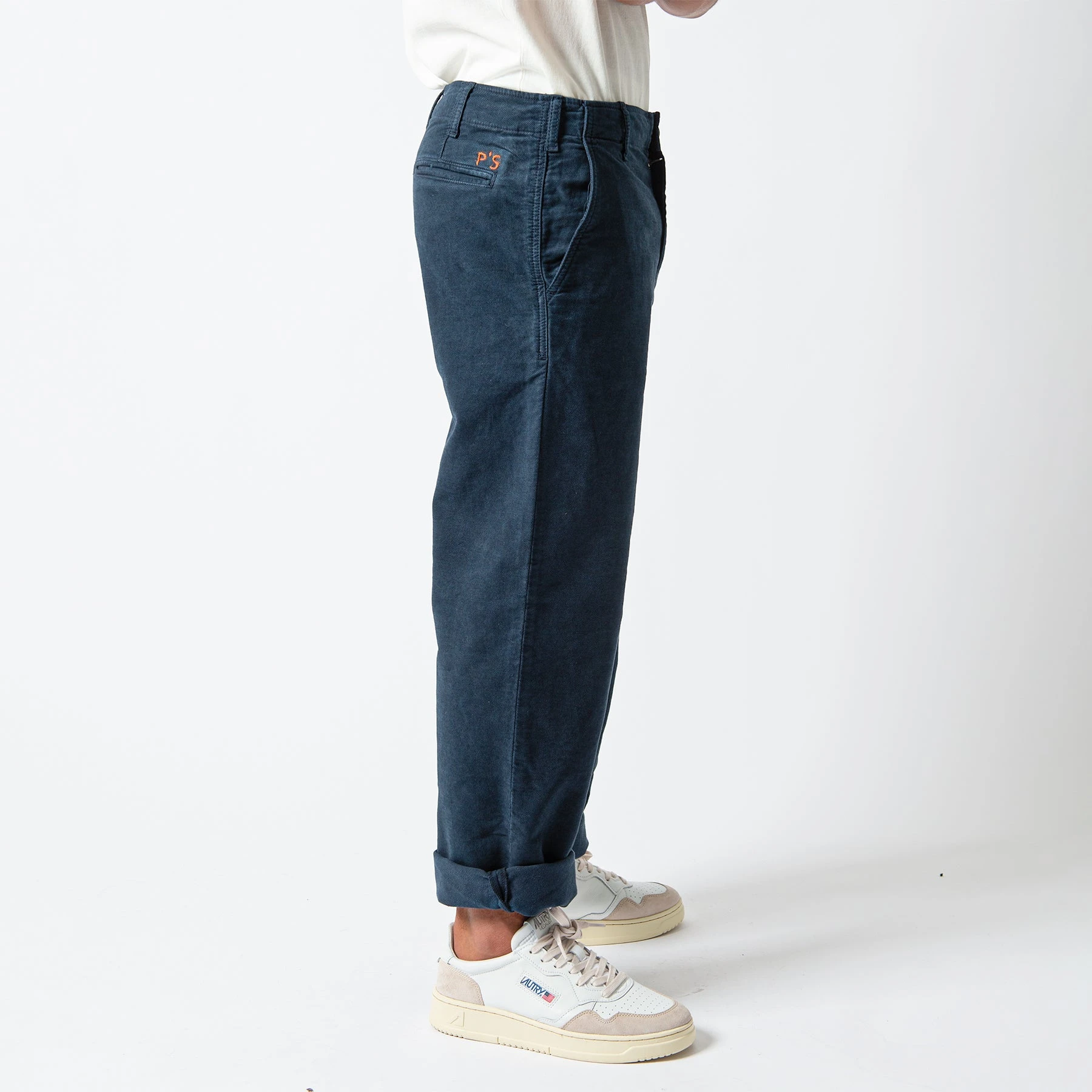 President's NEW ENGLAND P'S FUSTAGNO GARMENT DYED NAVY BLUE 4 President's NEW ENGLAND P'S FUSTAGNO GARMENT DYED NAVY BLUE - Bild 2