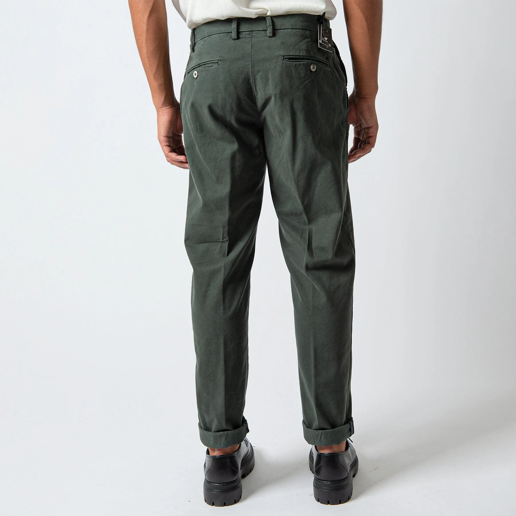 MASON'S VENEZIA TWILL TROUSERS GREEN 5 MASON'S VENEZIA TWILL TROUSERS GREEN - Bild 3