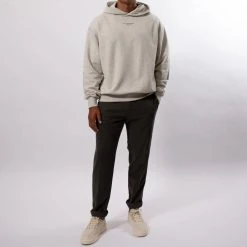 Drole De Monsieur NFPM HOODIE LIGHT GREY -jupiter shop DSC 7071