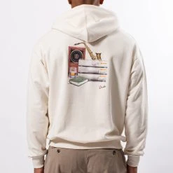 Drole De Monsieur LE HOODIE SAXOPHONE CREAM 13 Drole De Monsieur LE HOODIE SAXOPHONE CREAM -jupiter shop DSC 7130