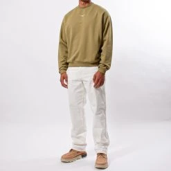 Drole De Monsieur LE SWEAT CLASSIQUE NFPM GREEN -jupiter shop DSC 7151