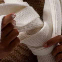 Le Bonnet LE SCARF CLASSIC SNOW -jupiter shop DSC 7351