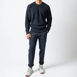 Briglia 1949 SOHO COTTON TROUSER NAVY -jupiter shop DSC 7777