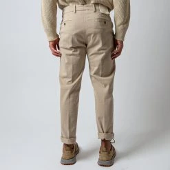 Briglia 1949 SOHO COTTON TROUSER BEIGE -jupiter shop DSC 7837