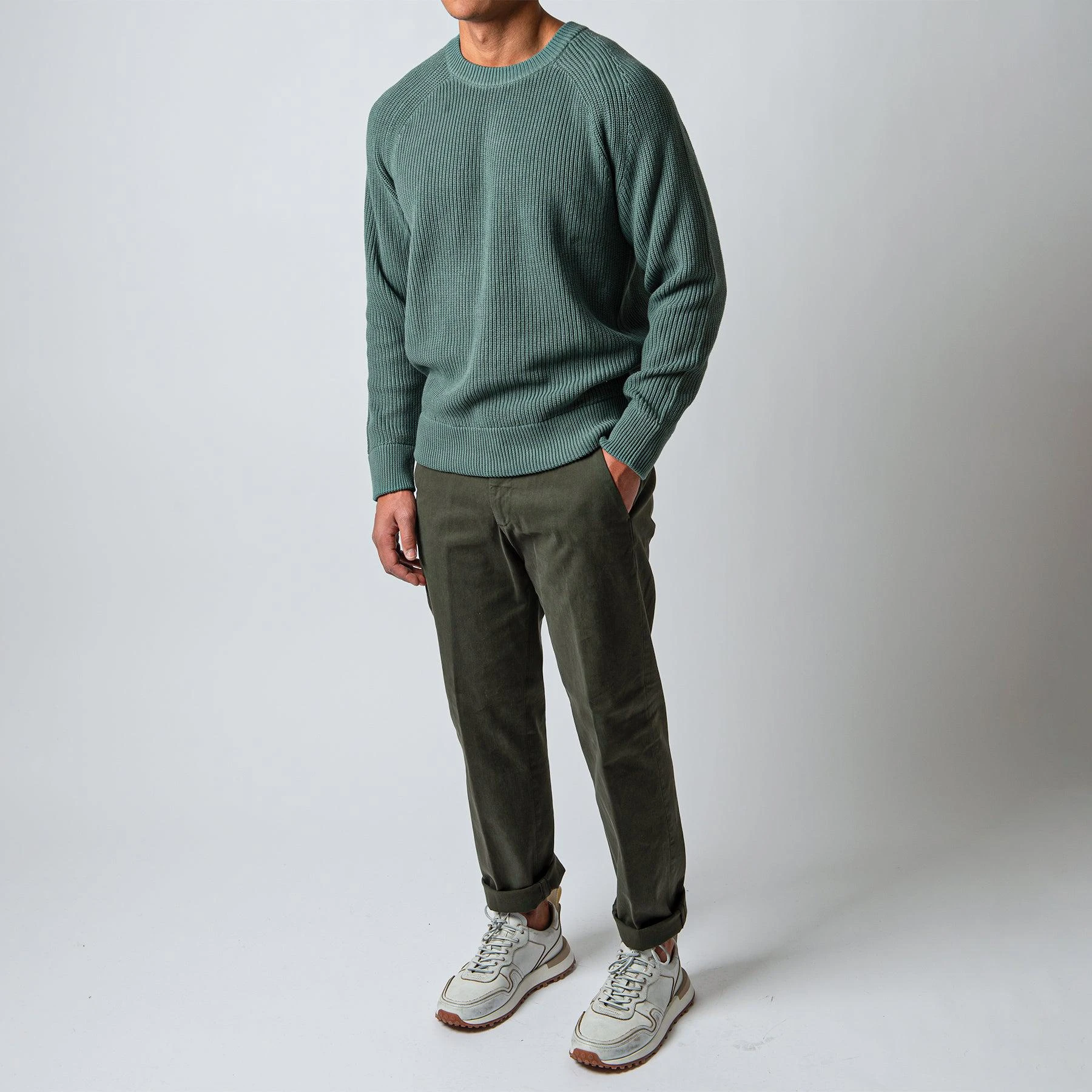 Briglia 1949 SOHO COTTON TROUSER DARK GREEN 8 Briglia 1949 SOHO COTTON TROUSER DARK GREEN - Bild 6