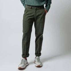 Briglia 1949 SOHO COTTON TROUSER DARK GREEN