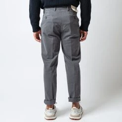 Briglia 1949 SOHO COTTON TROUSER GREY 12 Briglia 1949 SOHO COTTON TROUSER GREY -jupiter shop DSC 7910