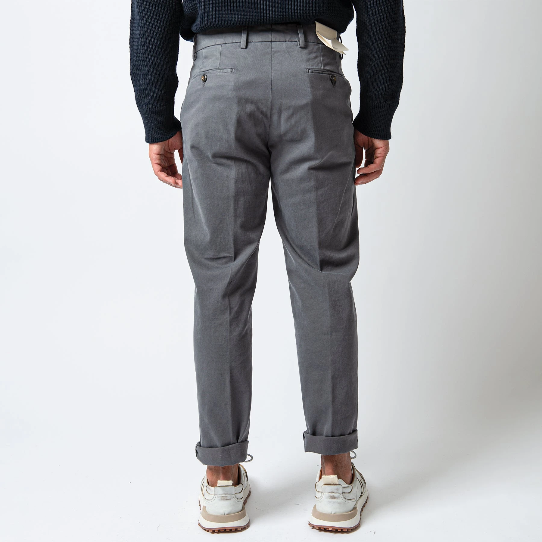 Briglia 1949 SOHO COTTON TROUSER GREY 7 Briglia 1949 SOHO COTTON TROUSER GREY - Bild 5