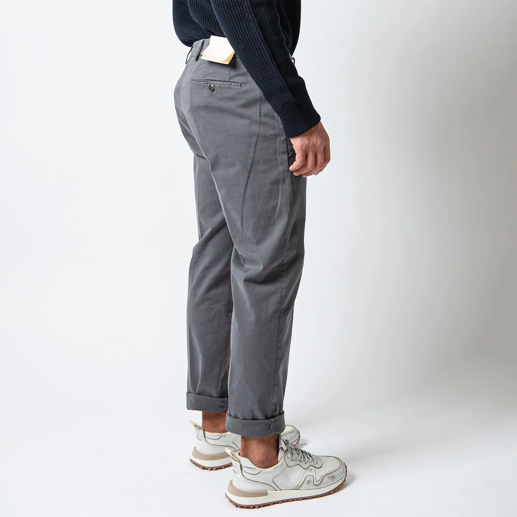 Briglia 1949 SOHO COTTON TROUSER GREY 6 Briglia 1949 SOHO COTTON TROUSER GREY - Bild 4