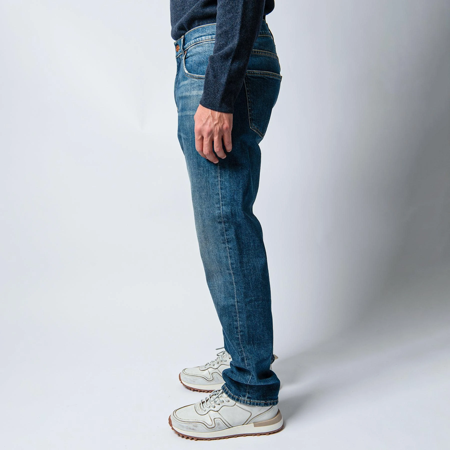 Oscar Jacobson JOHAN JEANS DENIM BLUE 5 Oscar Jacobson JOHAN JEANS DENIM BLUE - Bild 3