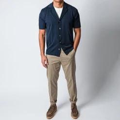 Filippo De Laurentiis LUXURY BOWLING SWEATER NAVY -jupiter shop FILIPPODELAURENTIISSKJORTA 1 a51ab6a7 f081 473d b731 32dab3472f0c