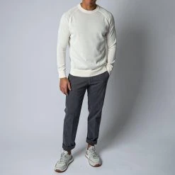 Filippo De Laurentiis LUXURY CREPED COTTON SWEATER OFFWHITE 13 Filippo De Laurentiis LUXURY CREPED COTTON SWEATER OFFWHITE -jupiter shop FILIPPODELAURENTIISTROJA 1