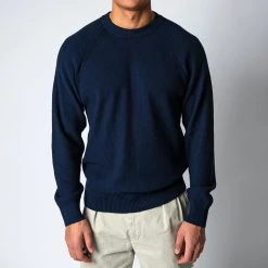 NN07 BRANDON SWEATER NAVY BLUE