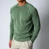Filippo De Laurentiis LUXURY CREPED COTTON SWEATER GREEN -jupiter shop FILIPPODELAURENTIISTROJA 2 d14ee33e cc87 45c2 9433 bb99fb378a91