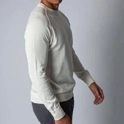 Filippo De Laurentiis LUXURY CREPED COTTON SWEATER OFFWHITE 11 Filippo De Laurentiis LUXURY CREPED COTTON SWEATER OFFWHITE -jupiter shop FILIPPODELAURENTIISTROJA 5