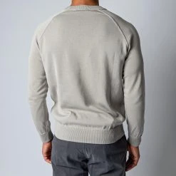 Filippo De Laurentiis LUXURY CREPED COTTON SWEATER TAUPE 10 Filippo De Laurentiis LUXURY CREPED COTTON SWEATER TAUPE -jupiter shop FILIPPODELAURENTIISTROJA 5 2b972e6c 7339 4013 829c 5f6e42a6ebb3