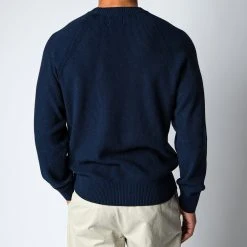 NN07 BRANDON SWEATER NAVY BLUE -jupiter shop FILIPPODELAURENTIISTROJA 5 b618c5d6 769a 4a94 ac62 25c00e30d958